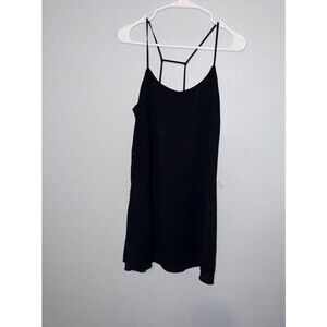 Women’s S Mini Slip Dress Y2K Cocktail Party Clubwear Going Out Sheer Sexy Flowy